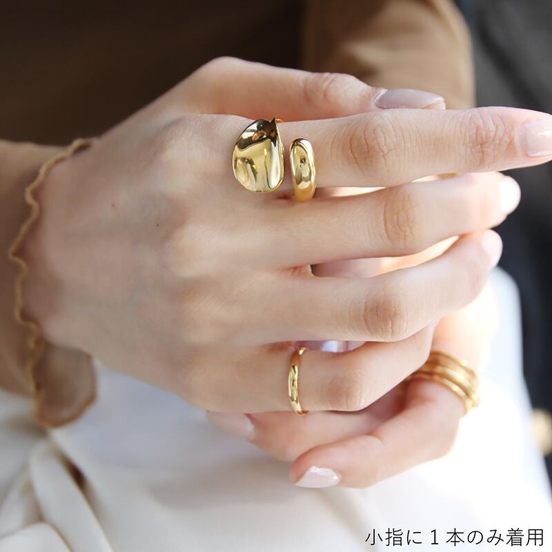 ネコポス便】リング 金属アレルギー対応 3本セット リング ステンレス