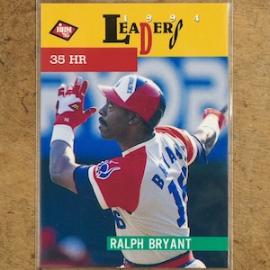 4541G5 ラルフ・ブライアント 1994 本塁打王 BBM 95 ベースボールマガジン プロ野球 NPBトレーディングカード コレクション グッズ