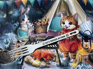 Cat's琺瑯カトラリーセット【お得なセット】