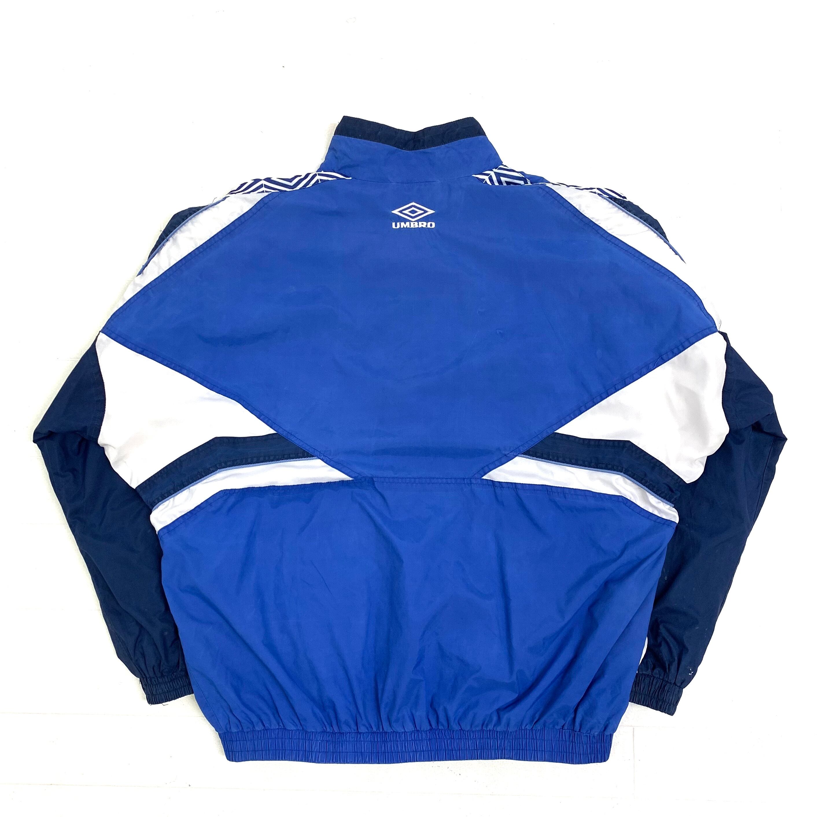 0395 / 1980's UMBRO nylon jumper ブルー ナイロンジャケット