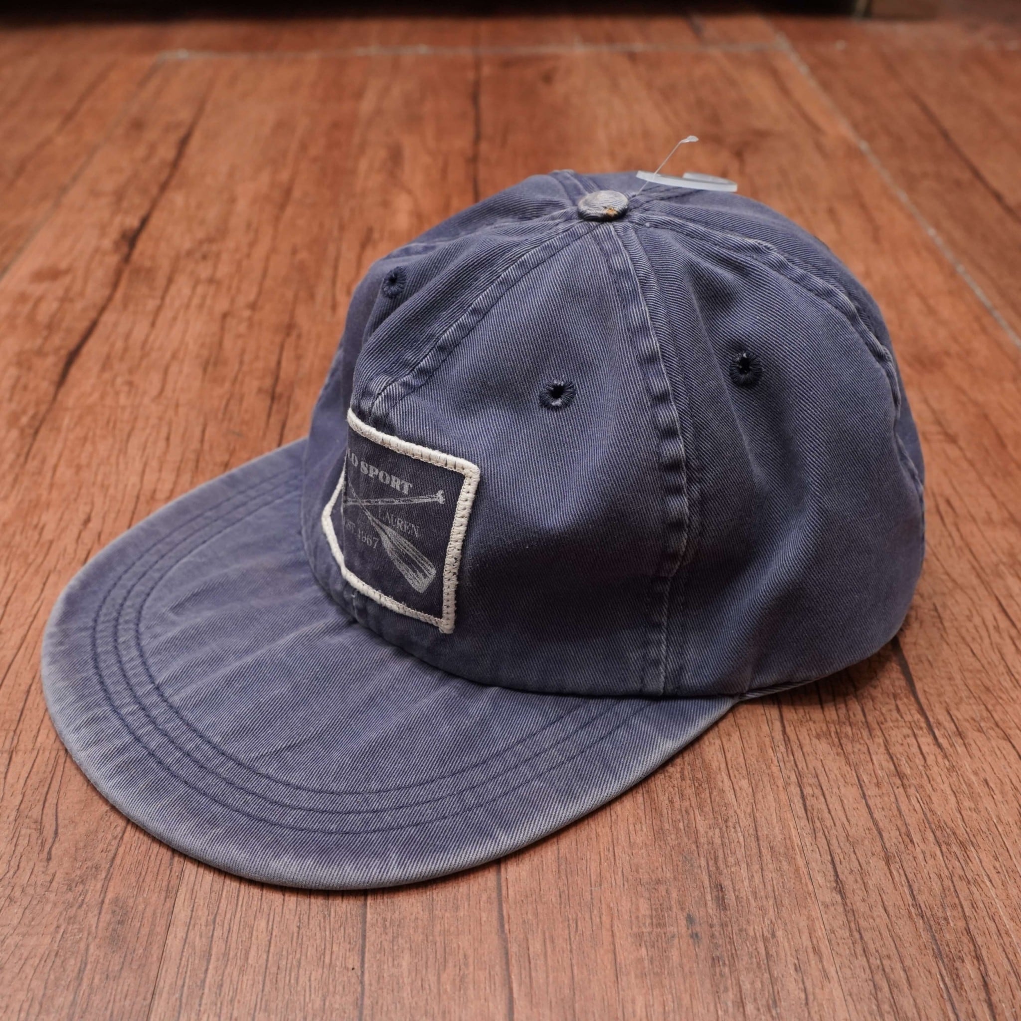 90s POLOSPORT ロングビル キャップ XL/ralphlauren ラルフローレン
