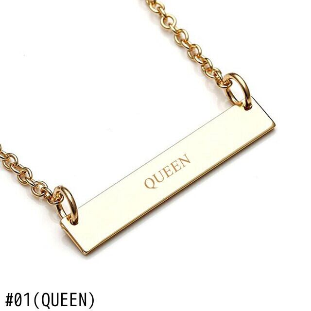 送料無料 「クイーン」ネックレスゴールドカラーコーラー鎖骨