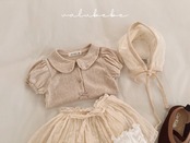 【取寄/韓国直送】26/SM アイレット ドゥンカ パフTシャツ｜夏服｜ベビー服｜韓国子供服
