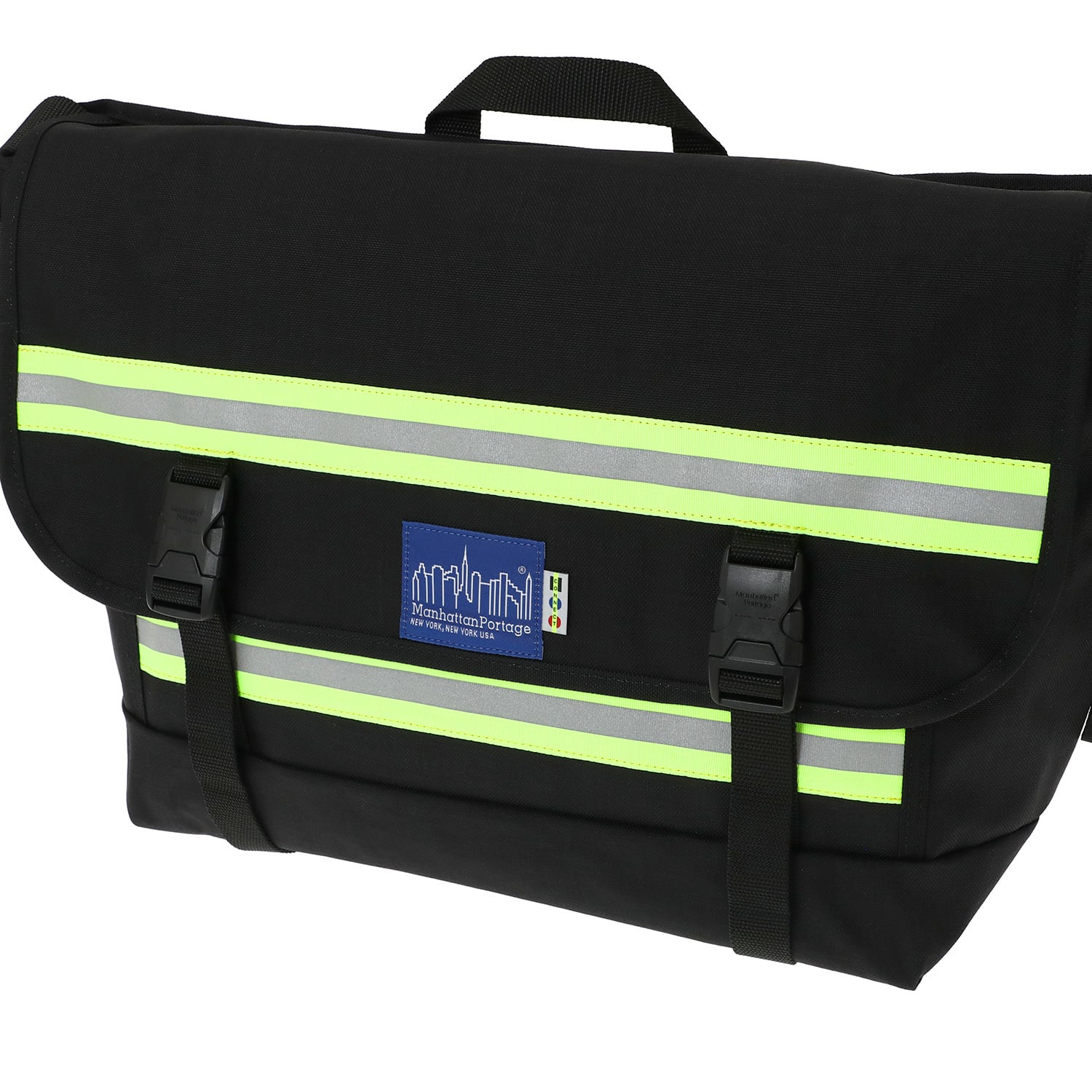 Manhattan Portage CONNECT - PRO BIKE MESSENGER BAG WITH STRIPES MD