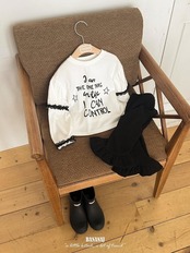 韓国子供服 / BANANA J / 26Autumn / コントロール レイヤードTシャツ / 秋服 / キッズ *XS~JS*
