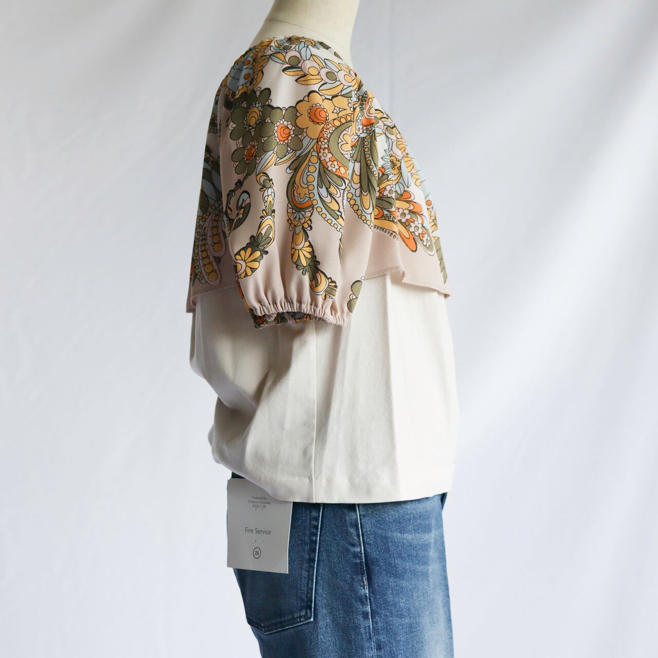 ◇GRACE CONTINENTAL◇ パフスリーブ ワンピース ◇GRACE CONTINENTAL◇ パフスリーブ ワンピース
