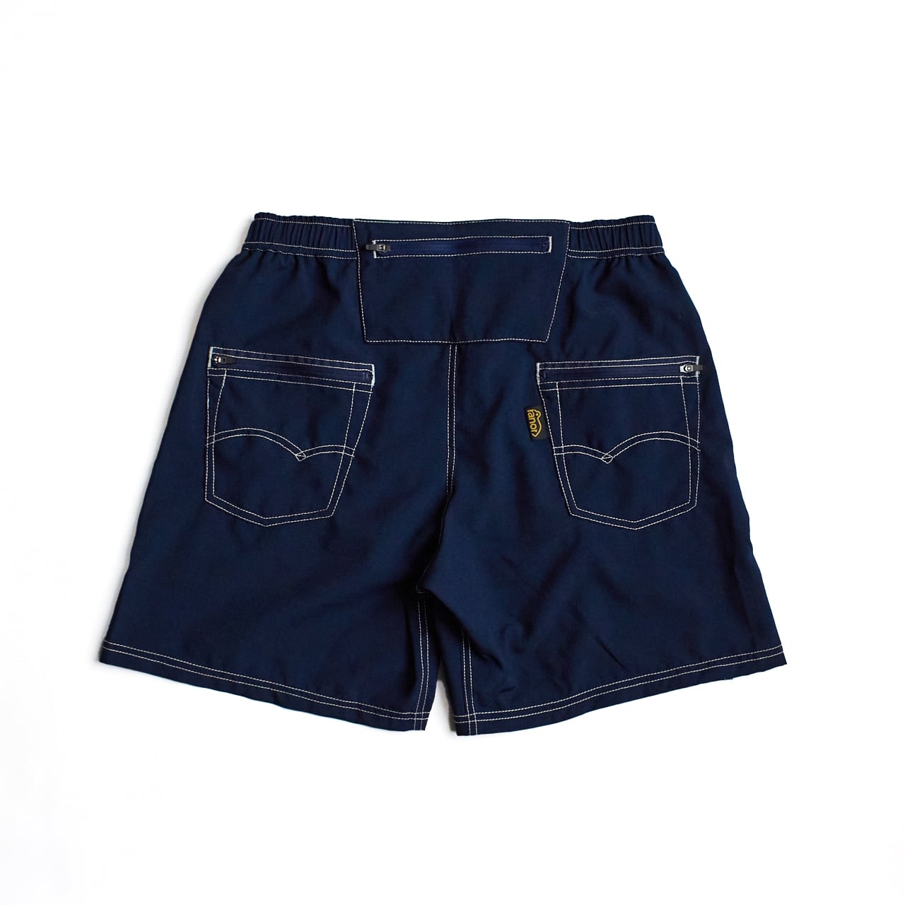 ranor（ラナー）STITCHWORK MIDDLE SHORTS - NAVY メンズ・レディース