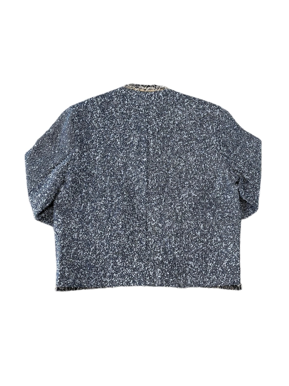 ALUDE SELECT】blue laxury tweed jacket | 【ALUDE】韓国メンズ 