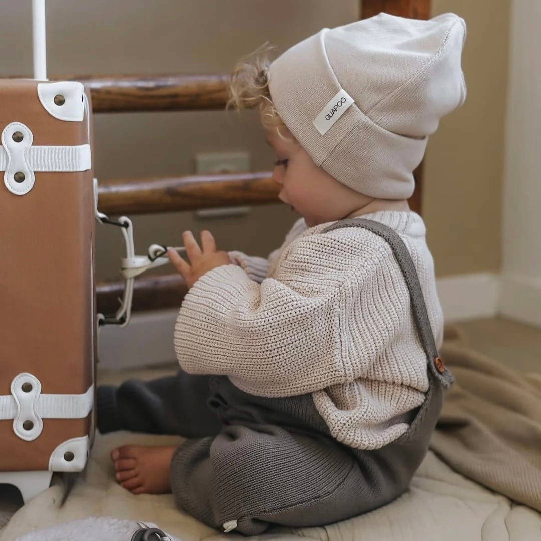 ご予約【GUAPOO】CHUNKY SWEATER DOVE 12月入荷予定