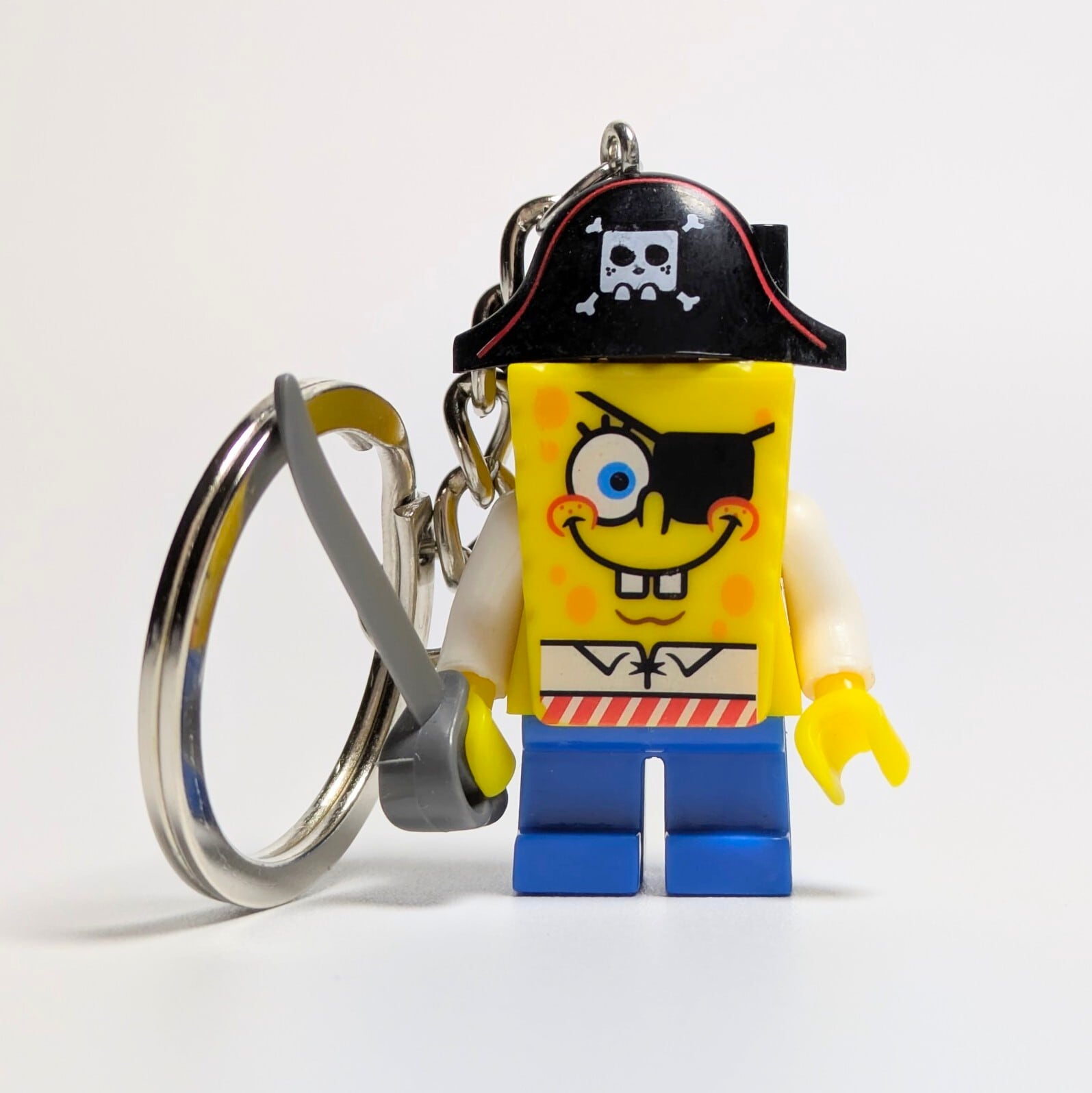 ブロックフィギュアキーホルダー】 SpongeBob SquarePants / スポンジ