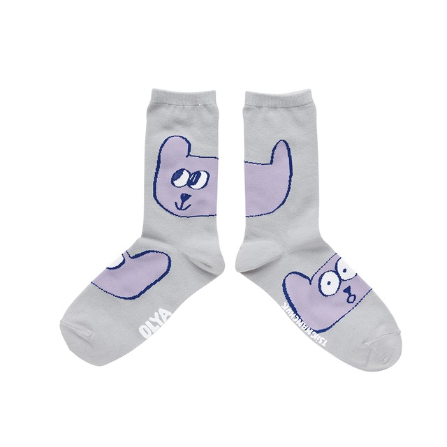 Olya Socks Bear ソックス　靴下