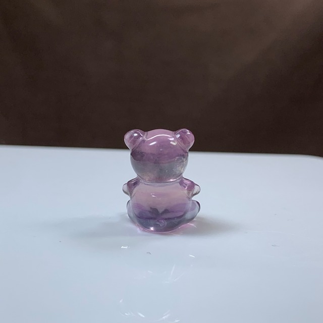 27.可愛いくまちゃん・フローライトくま