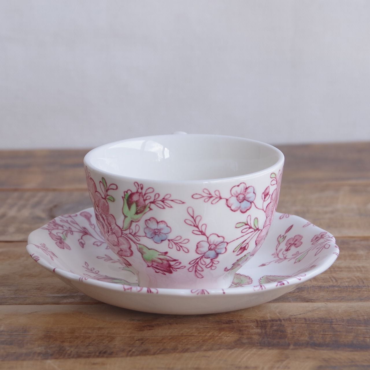 ジョンソンブラザーズ ローズチンツ ティーカップ&ソーサー