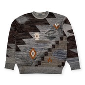 KENZO ケンゾー ネイティブ デザイン ウールニットセーター サイズ F /メンズ/総柄/ビンテージ