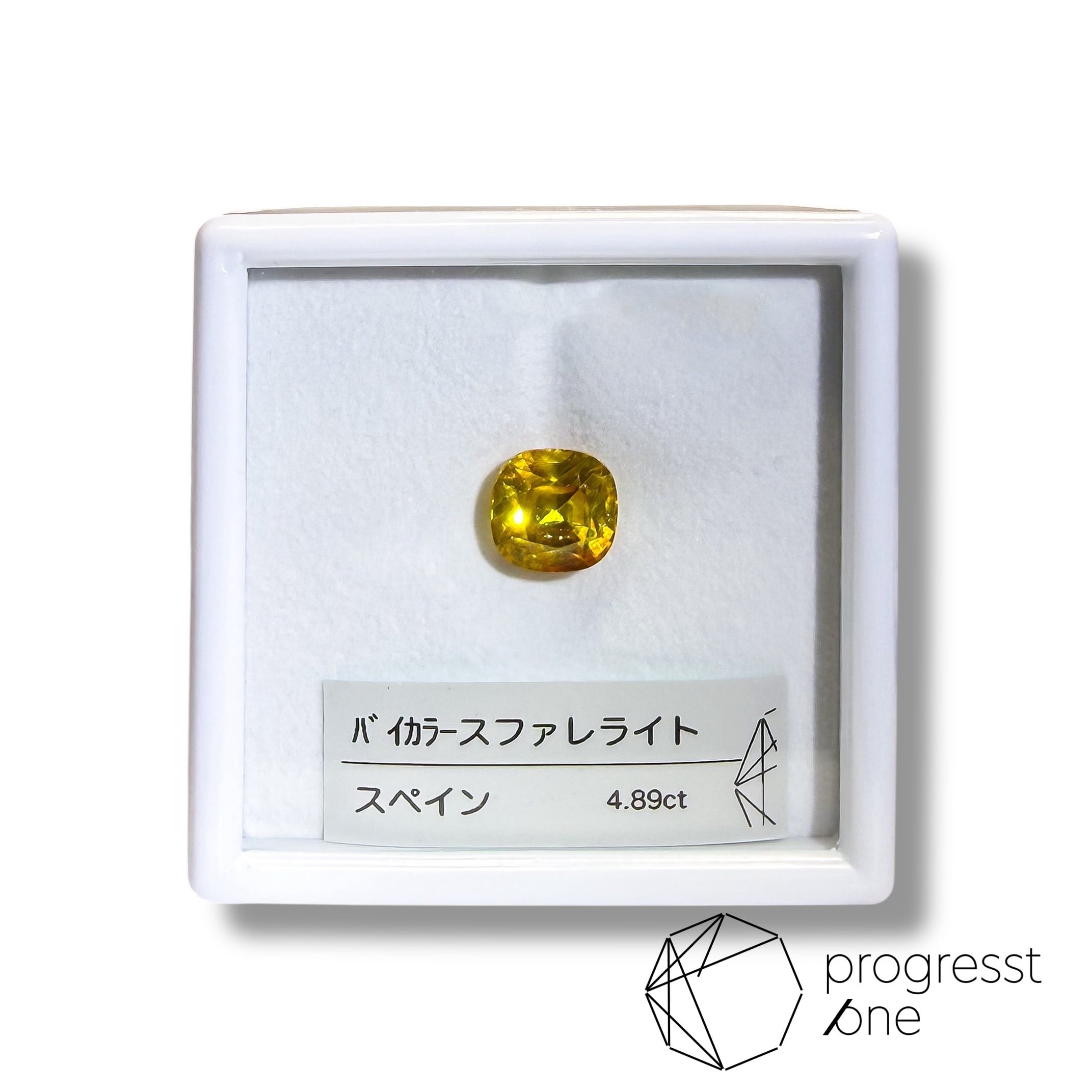 バイカラースファレライト4.89ct | progresstone