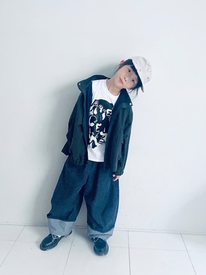 WIDE MACKIN DENIM PANTS / L