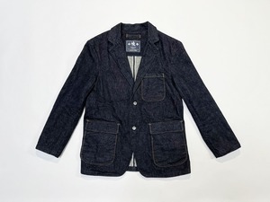 22AW【憤 -fˈʌn-】DENIM 2B Tailored Jacket / 【憤 -fˈʌn-】DENIM 2B テーラードジャケット