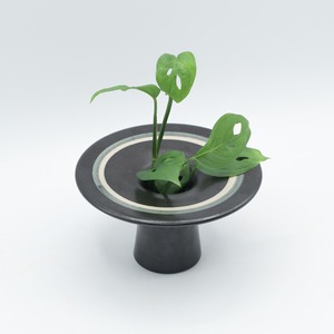 "ORBIT" CERAMIC STEM VASE (M) | Mobach | 1960s