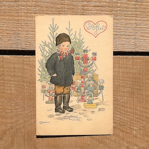 クリスマスカード「Elsa Beskow（エルサ・ベスコフ）」《210213-06》