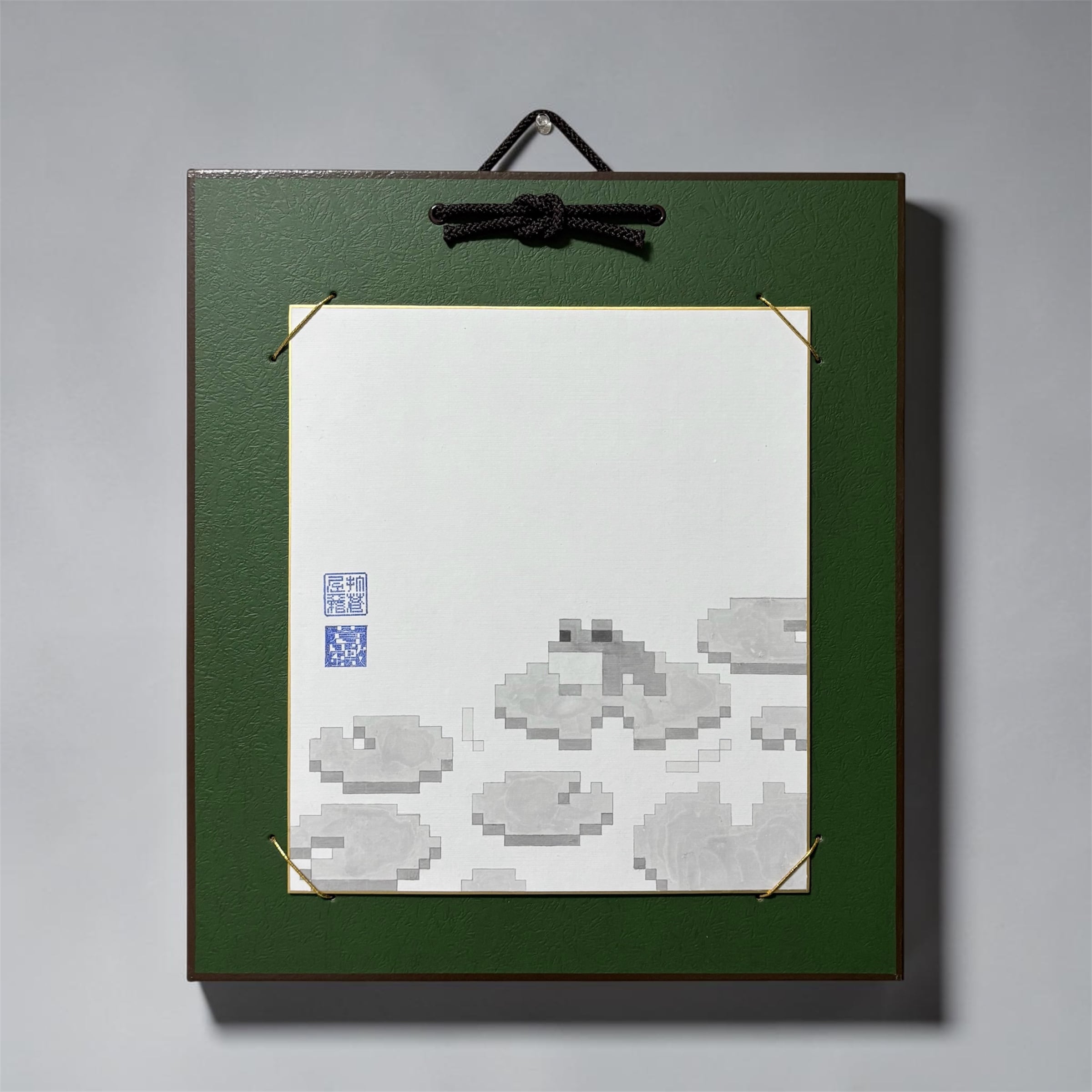ぴくせる水墨画【胡蝶蘭とカワセミ】 | ぴくせる屋 蒼屋敷