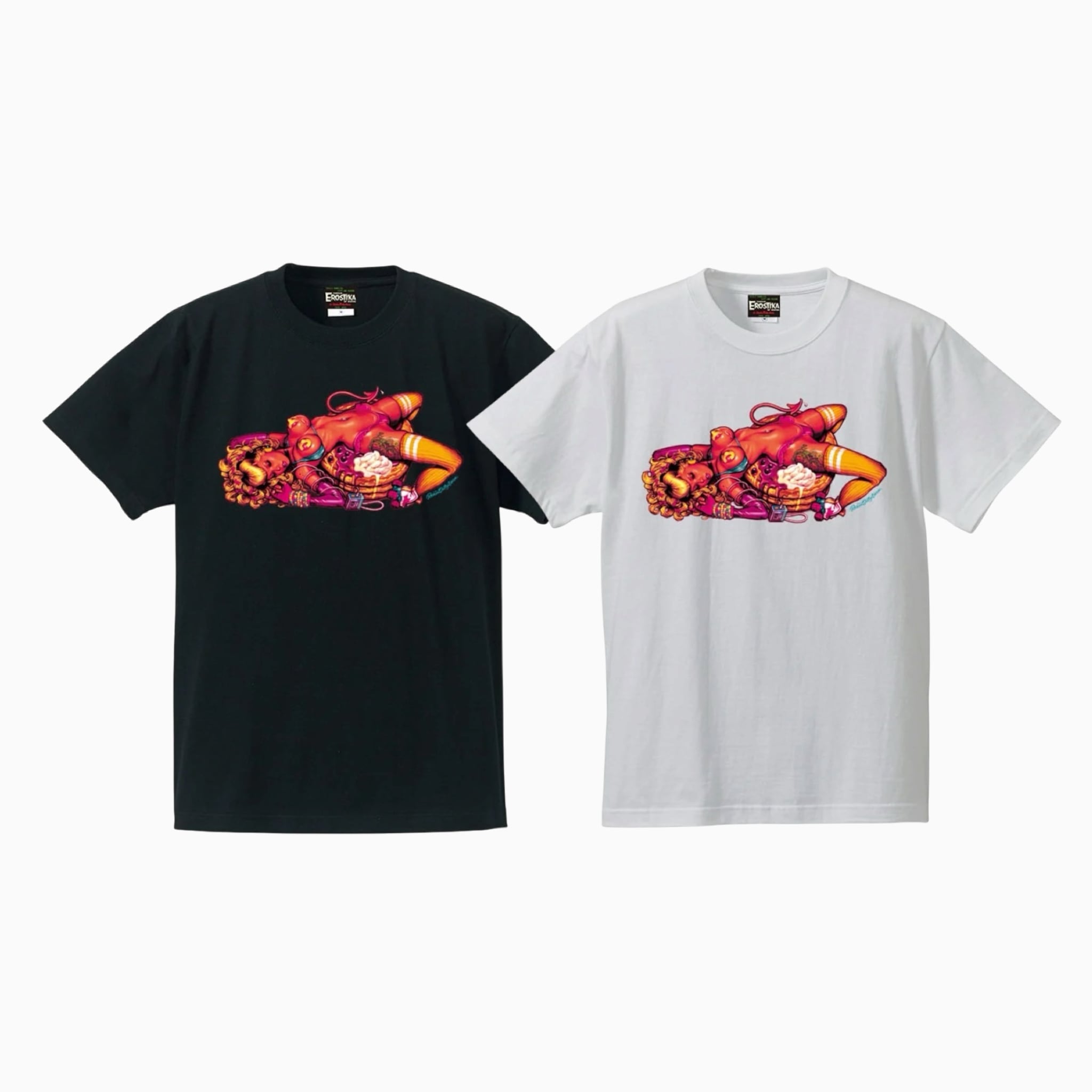 EROSTIKA】エロスティカ “Killer Condom” T-SHIRT (BLACK) Tシャツ