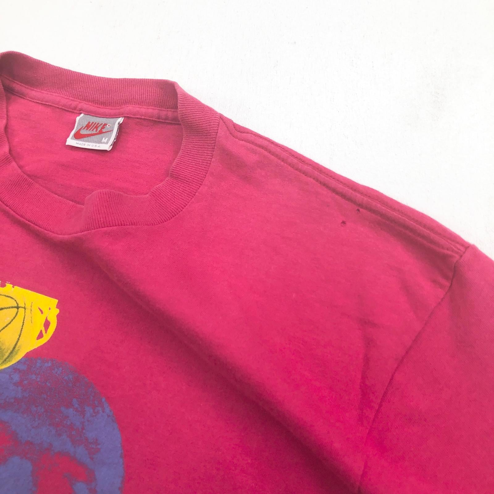 NIKE ナイキ 90年代 USA製 AIR JORDAN 銀タグ スポーツ プリント T