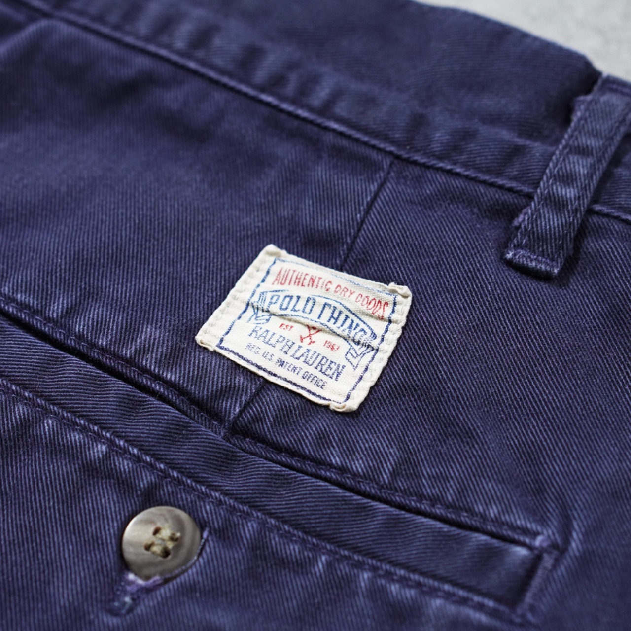 90s 初期型 USA製 Polo by Ralph Lauren POLO CHINO W31L32相当 古着 - 9