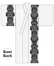 【受注商品】Rumi Rockきもの「西洋更紗」　[A707]
