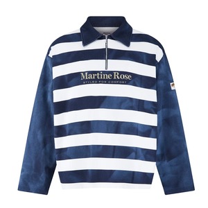 MARTINE ROSE / ZIP UP POLO