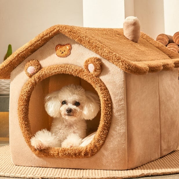 バナナ犬小屋中小型犬テディビくま博美ペットマット猫小屋 265b98e93d4dc11288b4ce9173b8fa