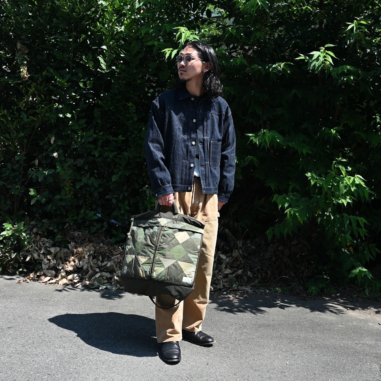 CHANGES(チェンジーズ)RAGLAN SLEEVES L/S TEE MULTI カジュアルスタイル