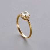 【13号】うっとりする美しさ K10YG 氷翡翠,ダイヤモンド リング A貨翡翠 jd_rg1856