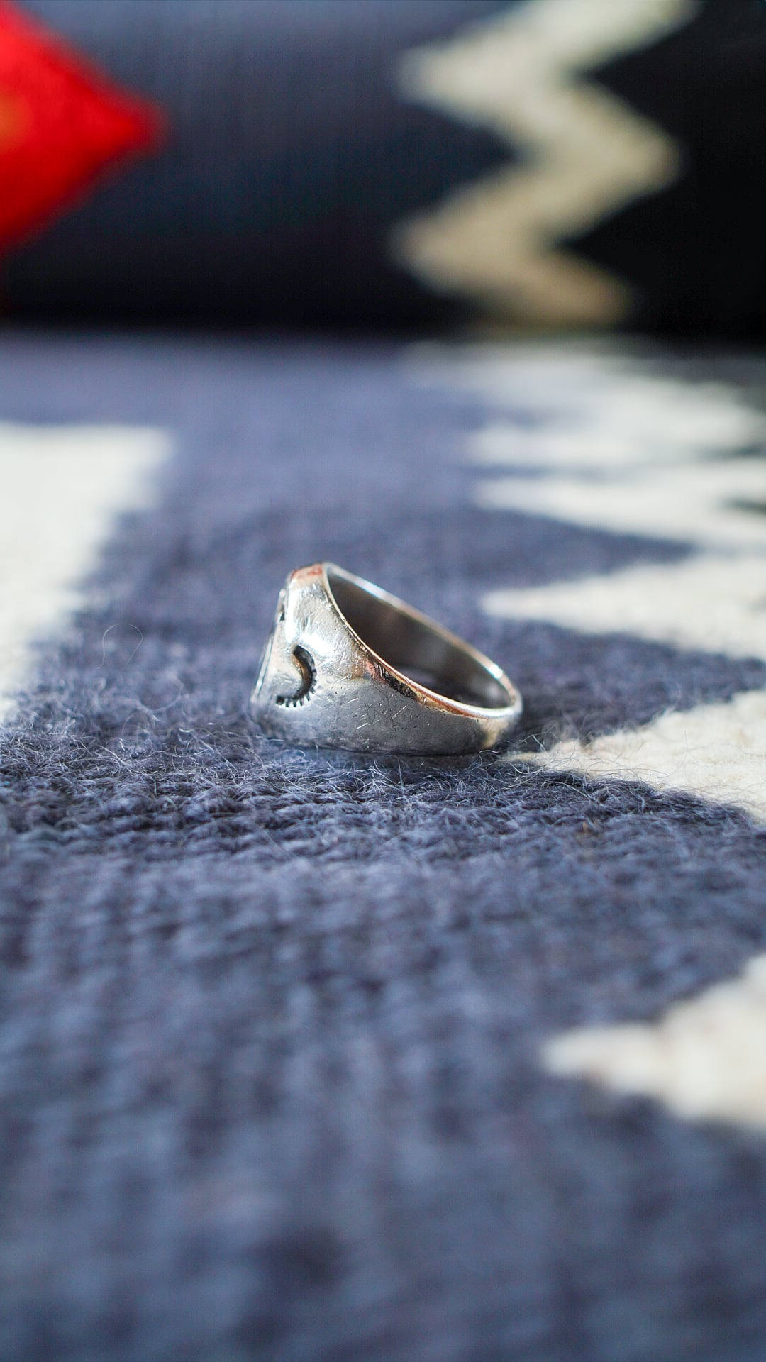 1940〜1960s ナバホ族リング　サンダーバード 1940-1960s】ナバホ サンダーバード リング 《ネイティブアメリカン