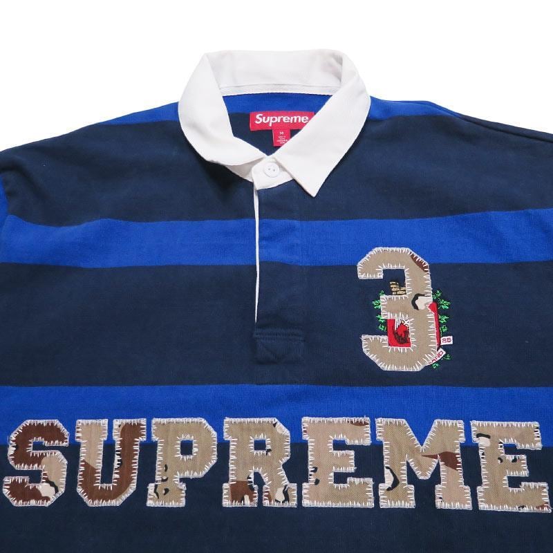 SUPREME シュプリーム 25AW STRIPE RUGBY ストライプ ラグビー トップ