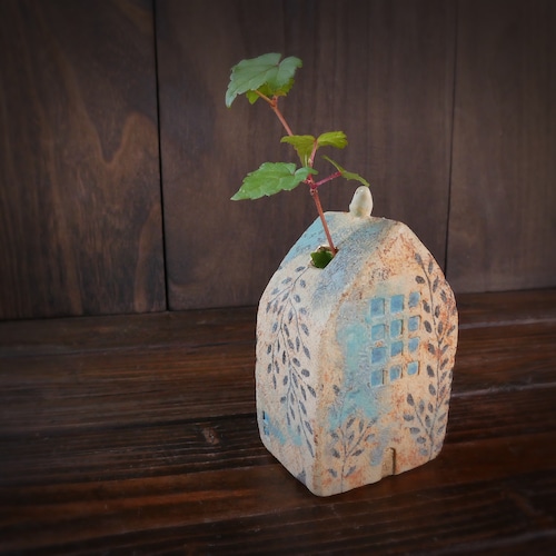 小鳥とおうち no.48  wild turquoise