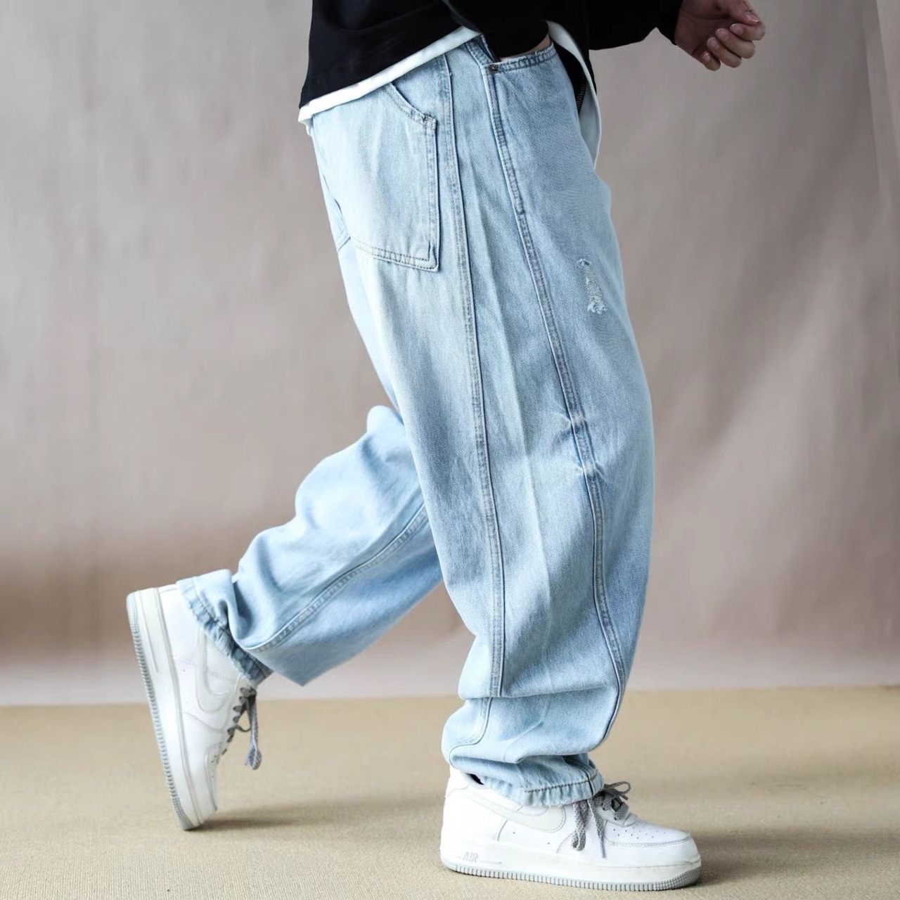 Carpenter style baggy jeans 1510 - 3