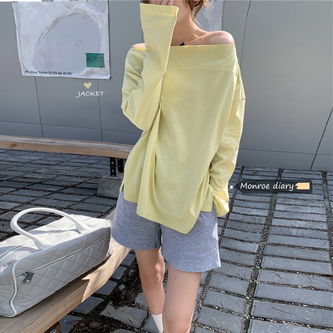 スタイルルーズTシャツ サマーストラップレストップス コート ロング 夏物 モンロー22101013119