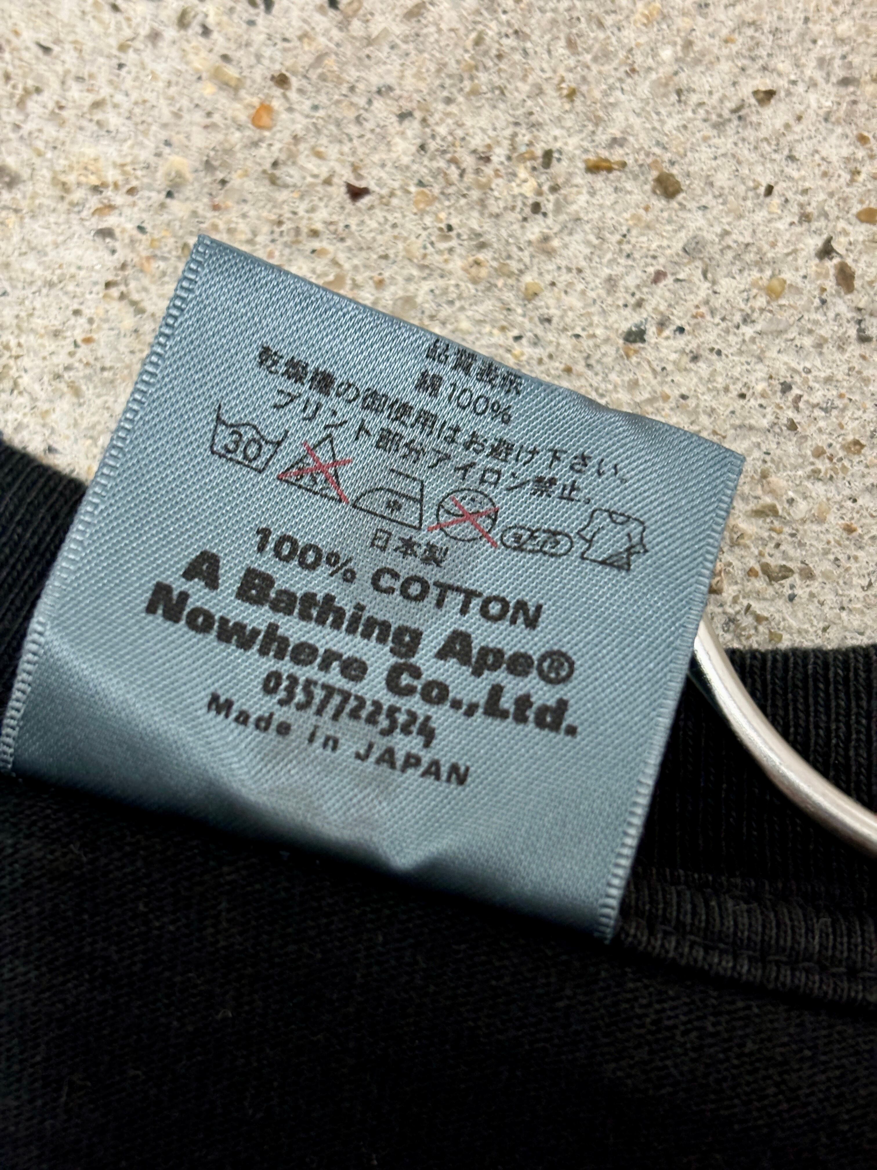 00s A BATHING APE/BABY MILO BAPESTA print Tee/S/ベイビー