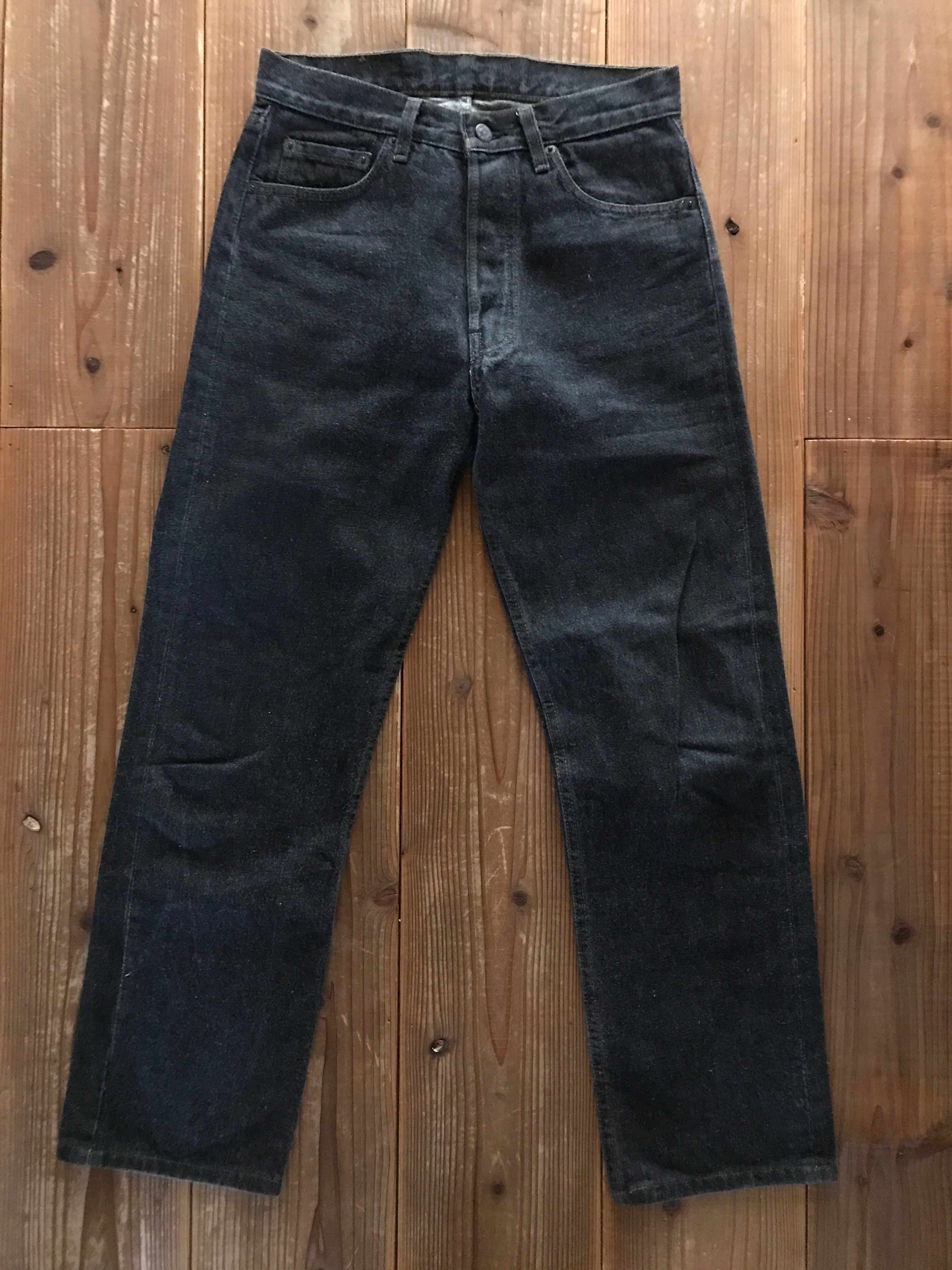 90's Levi's 501 ブラック デニムパンツ 表記(30×34) USA製