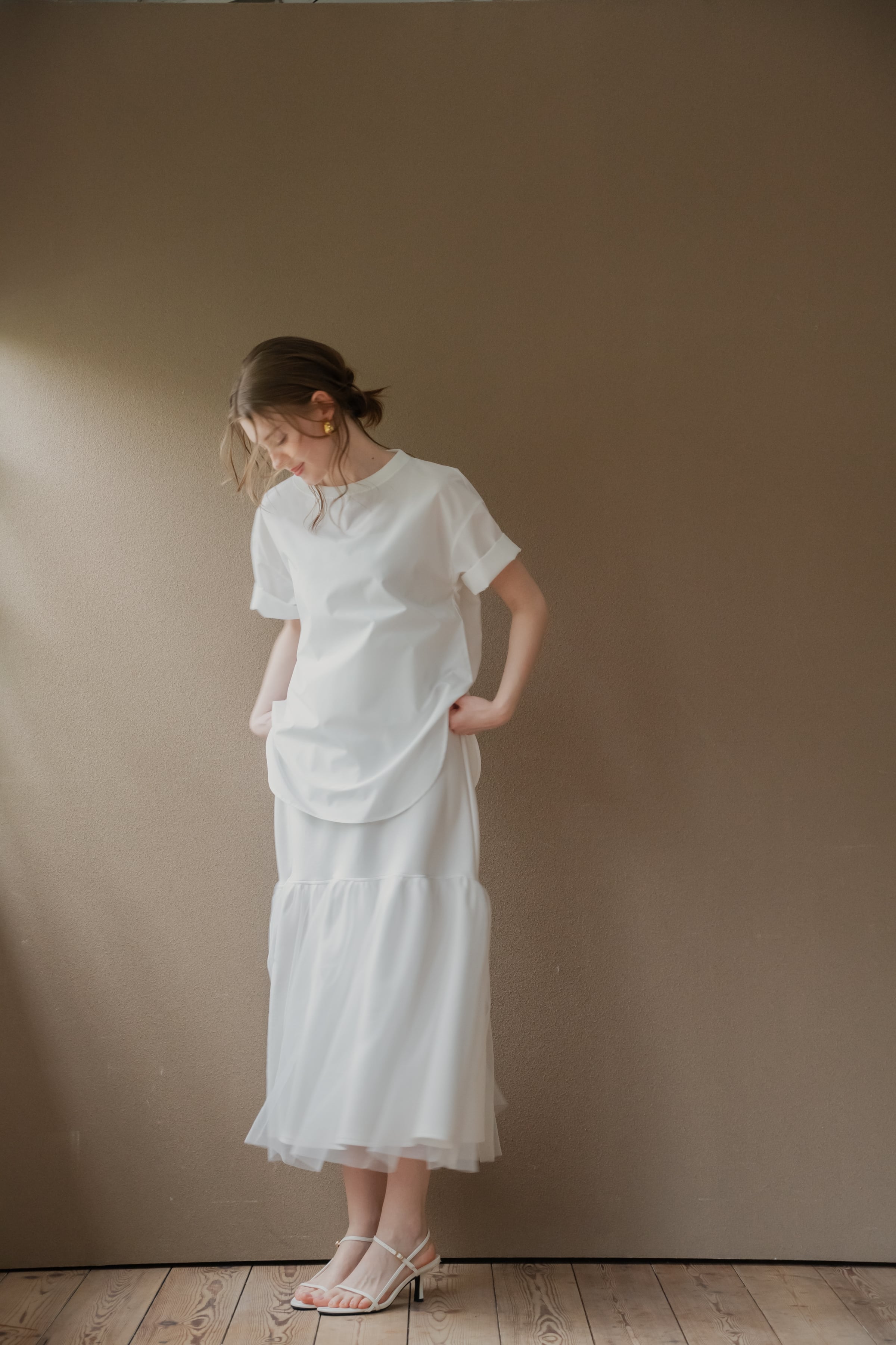 long blouse tee【在庫調整】3〜7日営業日 | pois