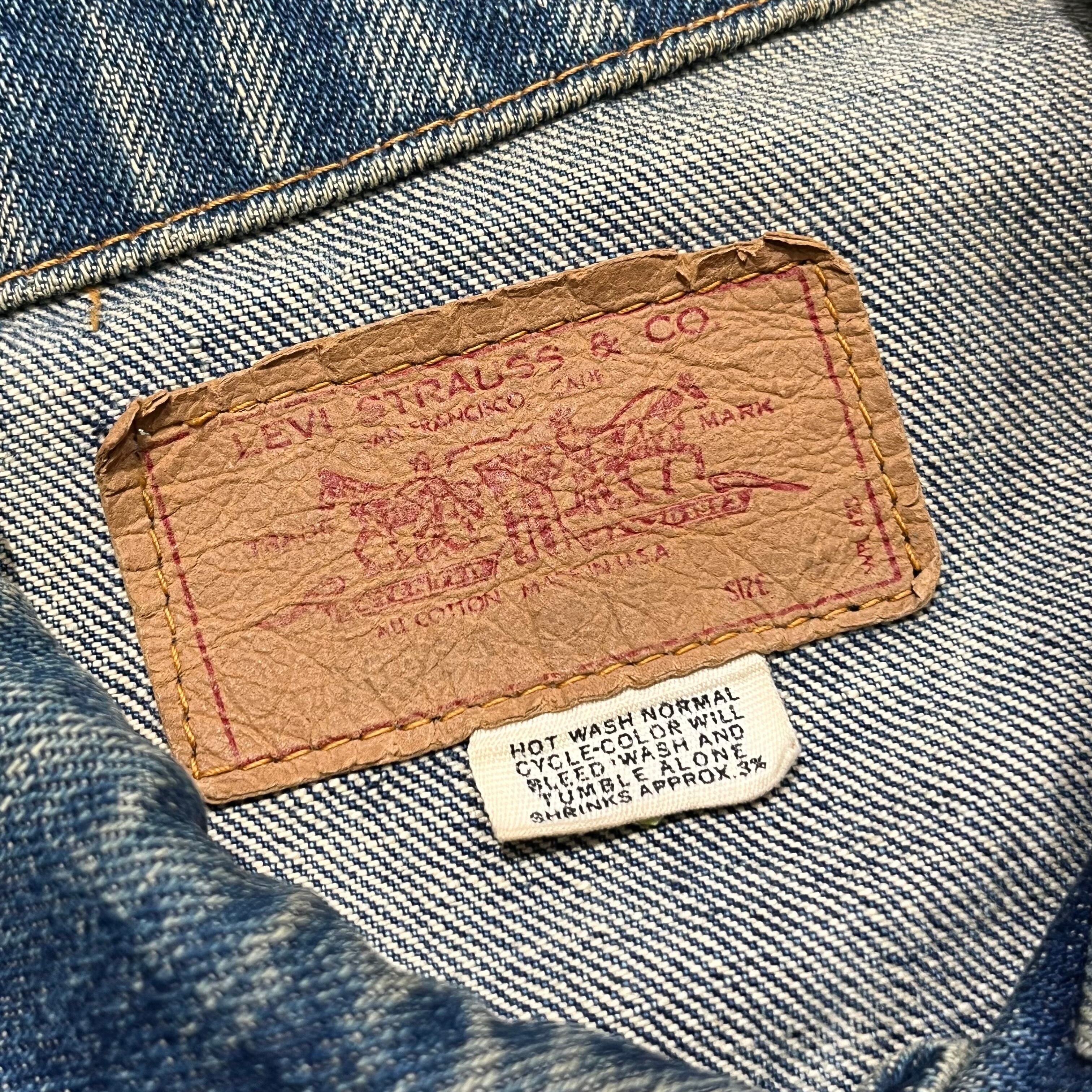 70s Levis 70505 Big E Denim Jacket 4th 70年代 リーバイス