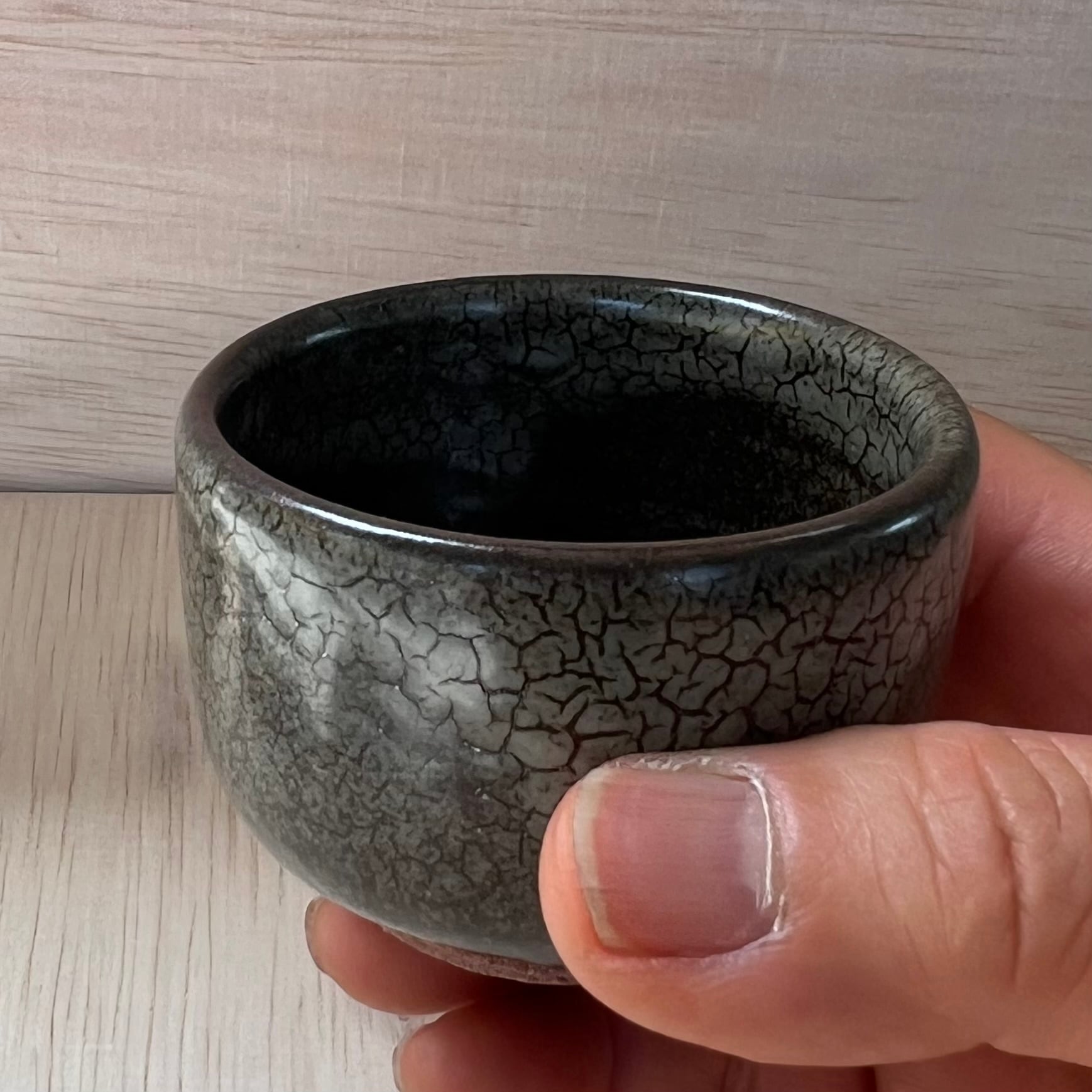 蛇蝎唐津ぐい呑③ | 唐津焼 炎向窯