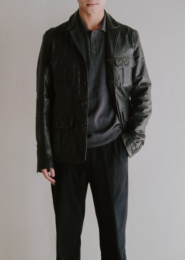 90-00's C.P. COMPANY sheepskin field jacket