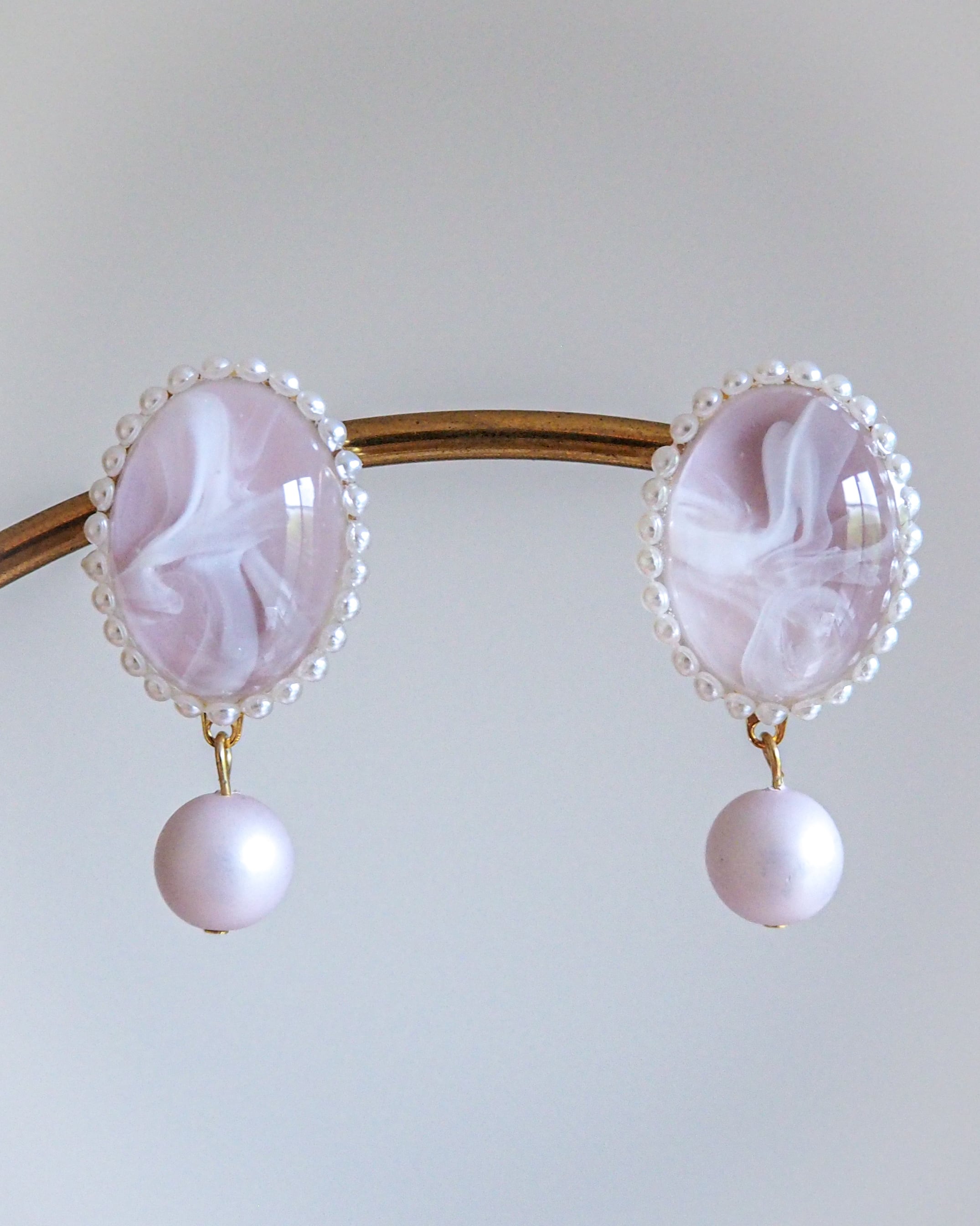 『 ストロベリーケーキ 』耳飾り