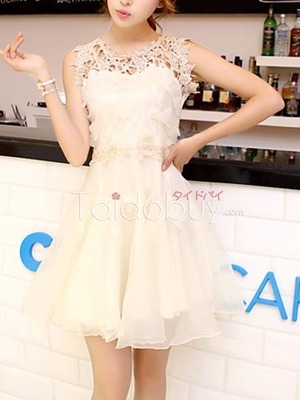 送料無料 未使用 発表会 舞台衣装 パーティ フォ－マル オ－ガンジ－ ワンピース 11号 L [OPN6015]