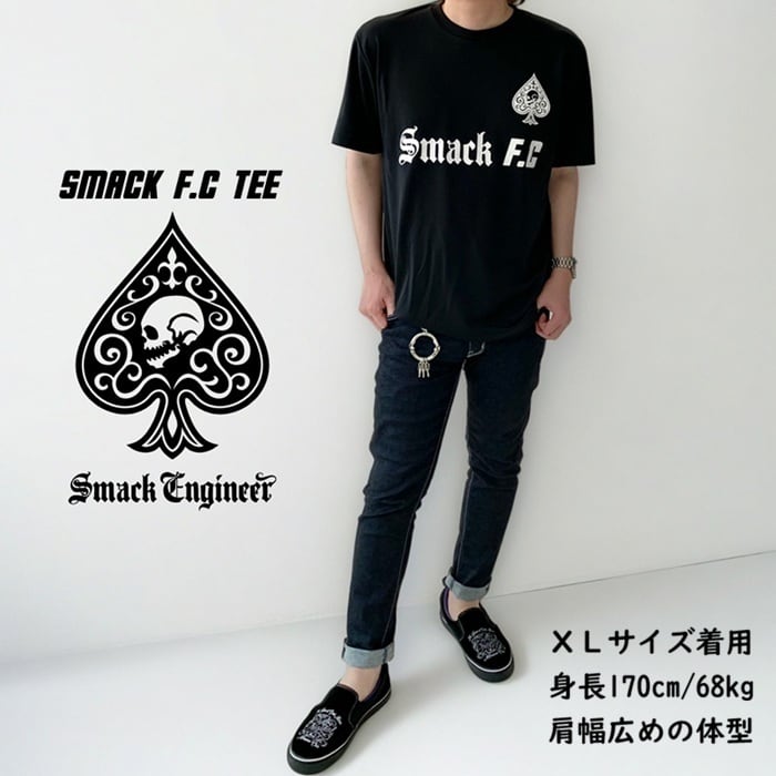 SMACK ENGINEER / スマックエンジニア「Rogia限定 SMACK F.C TEE」半袖