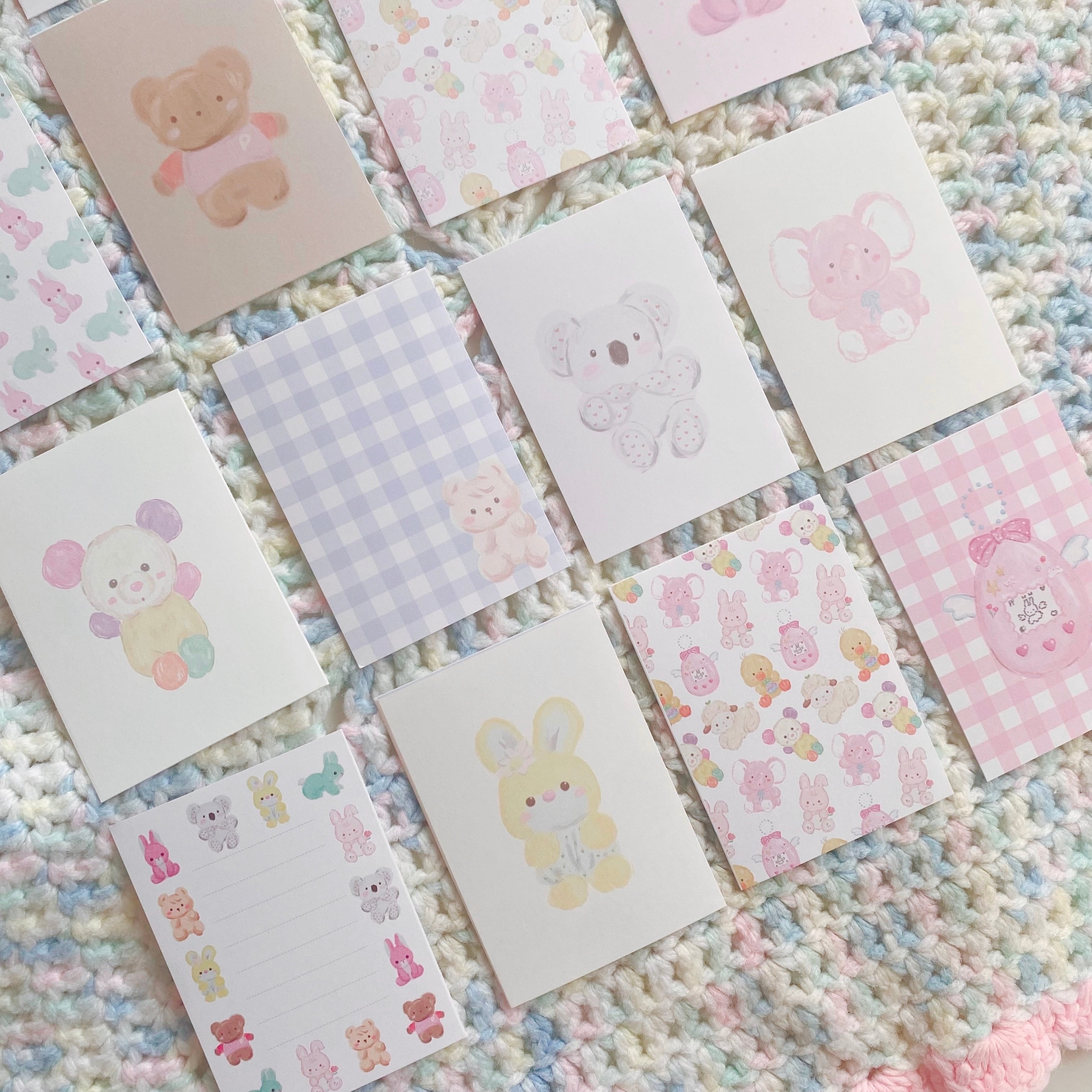 My toy friends メモ・メッセージカード