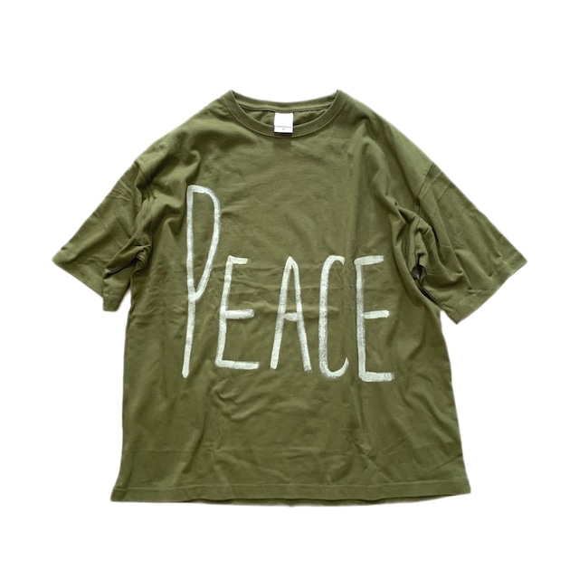 PEACE T-shirt　シティグリーン　ILL-clothes-02