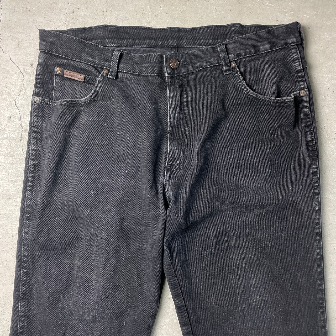 Wrangler ラングラー TEXAS STRETCH ブラック デニムパンツ 黒 メンズ 