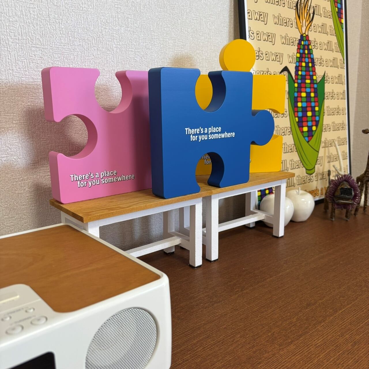 DHD(M)007【オーナメントパズル　ブルー】